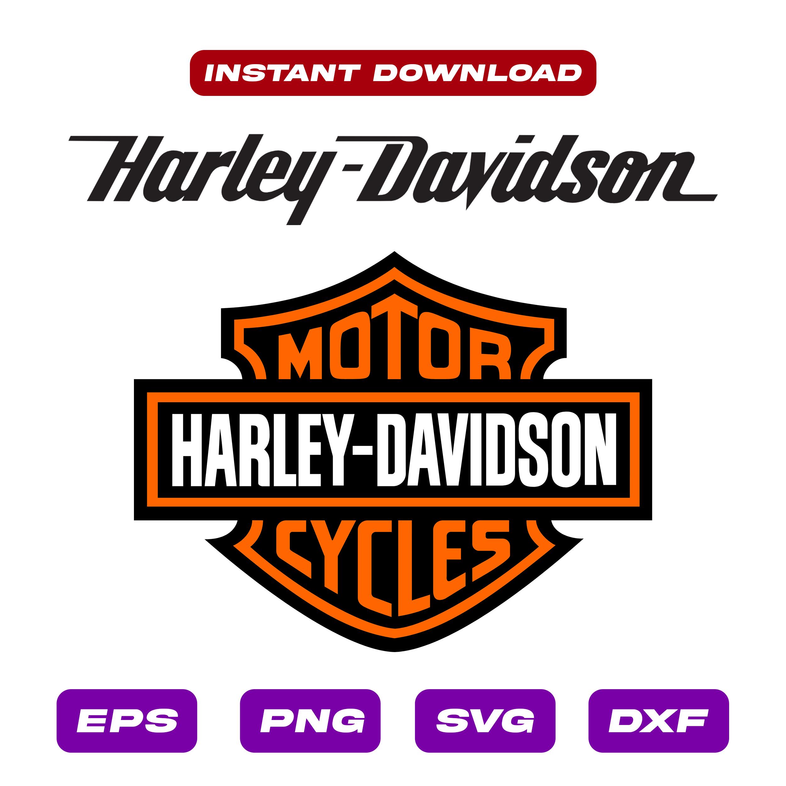 Harley davidson logo svg - Etsy 日本