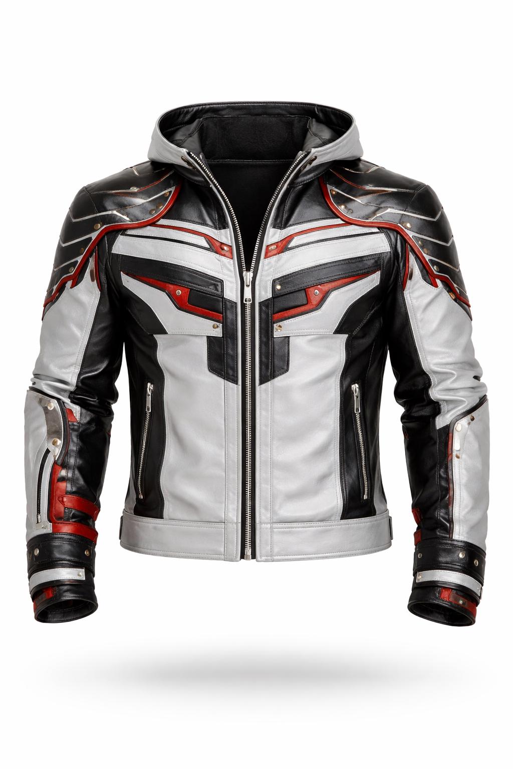 Jin Kazama Tekken Leather Jacket Black Cosplay Bomber Gamer Outfit