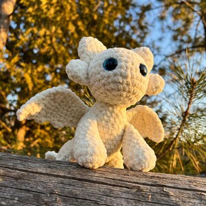Light Fury Dragon - Detailed Crochet Pattern PDF Amigurumi Tutorial Instant Download
