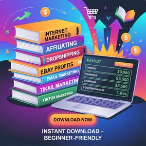 70冊以上のビジネス＆マーケティング電子書籍バンドル | アフィリエイト、ドロップシッピング、ブランディング、TikTok、コピーライティング、デジタル製品、代行PLRを学ぶ