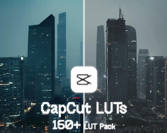 CapCut LUTs - 150+ Cinematic LUTs Master Bundle