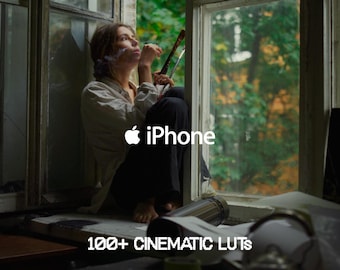 100+ Filmische iPhone LUTs für Apple Log | iPhone Farbabstufung LUTs | CapCut, Final Cut, DaVinci Relösung
