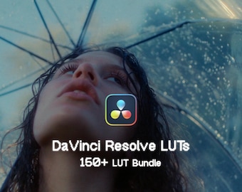 LUTs for DaVinci Resolve – 150+ Cinematic LUTs for Color Grading | Film Look Master Bundle