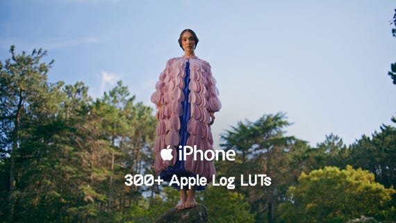 Apple Log LUTs – 300 Cinematic LUTs for iPhone Video