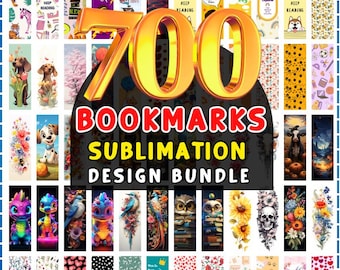 700+ Bookmarks PNG Bundle, Birthday Bookmark, School Bookmarks PNG, Printable Bookmark Sublimation, Birthday Bookmark PNG, Bookmark For Kids
