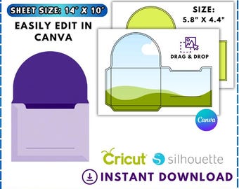 Envelope Template, Wedding invitaion Envelope Template, Printable Envelope Template, Wedding Invite Template, Editable Canva Drag & drop,DIY