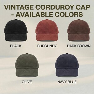 Gorro de pana con bordado de langosta, gorra náutica costera, regalo para vacaciones en la playa, estilo preppy. imagen 17