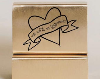 Will You Be My Bridesmaid Matchbox, Custom Bridesmaid Proposal Match Boxes: Personalized Bridesmaid Gift, Proposal Favors