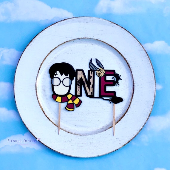 Harry Potter Inspired Cake Topper for 1st Bday Il_570xn