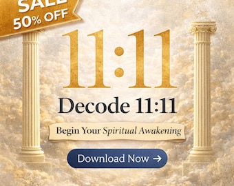 Angel Number 11 Meaning, Spiritual Awakening Workbook (PDF Download, 38 Pages)