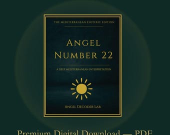 Angel Number 22 Guide | Meaning, Master Builder Energy, Numerology PDF, Digital Download