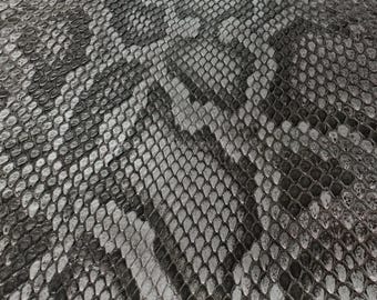 Python Burmesed Back Skin | Natural White Genuine Python Leather for your Crafting Needed