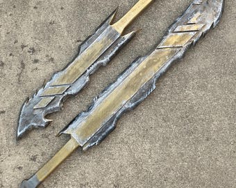 コスプレ小道具作りのための手描き木刀