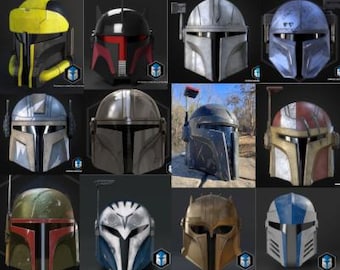 Custom Mandalorian Helmets *READ DESCRIPTION*