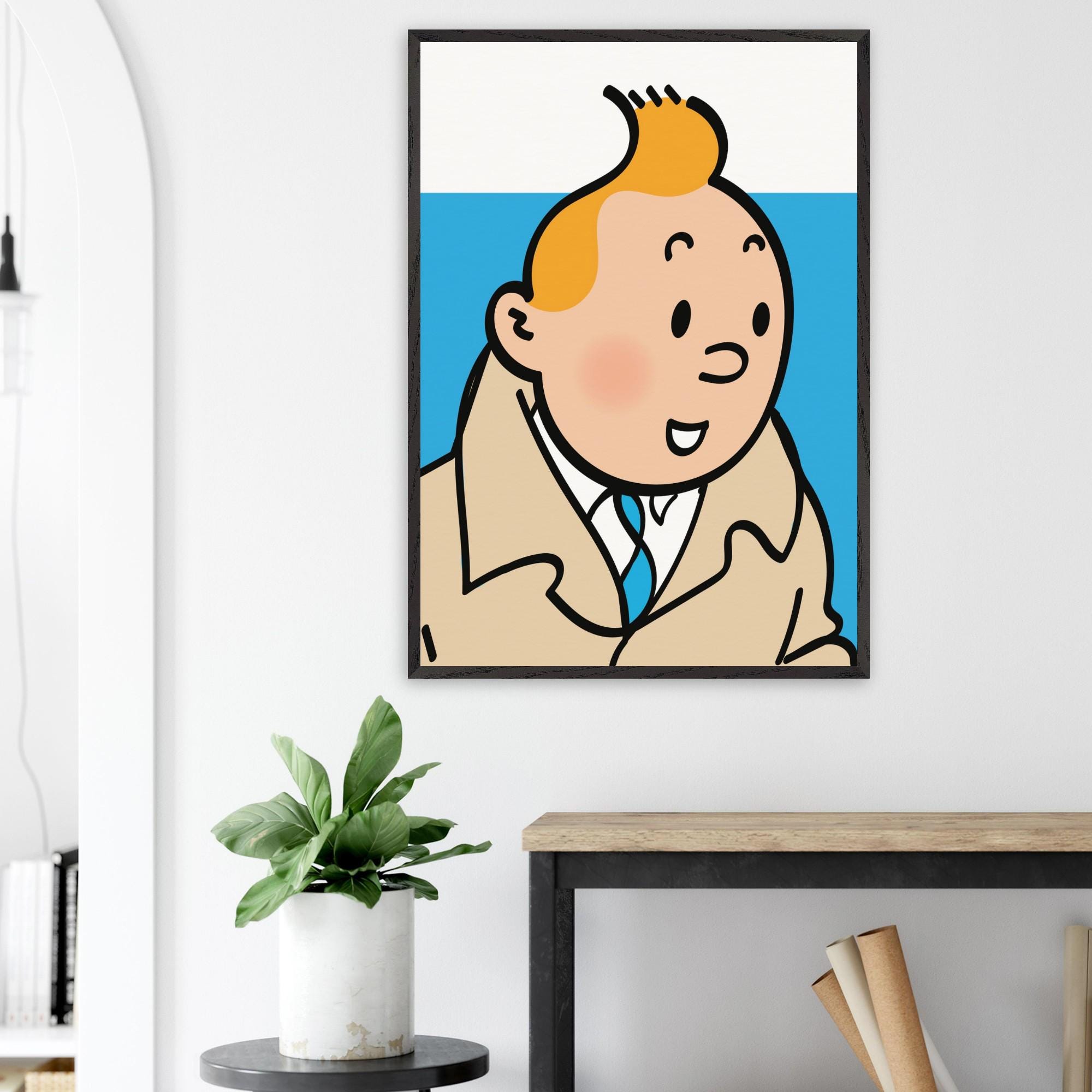 Tintin Frame Wall - Etsy