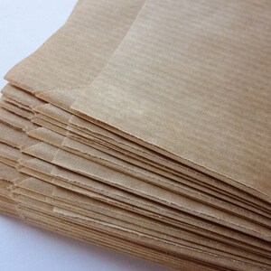 100 sacs en papier, marron, 9,5x14,8cm image 1