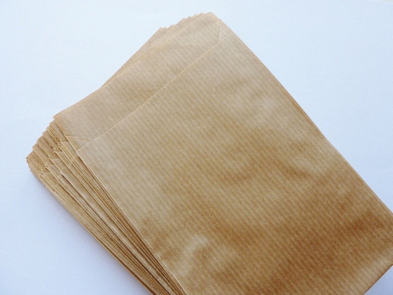 100 sacs en papier, marron, 9,5x14,8cm image 2