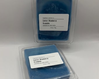 Lemon Blueberry Crumble duftende Sojawachsschmelze