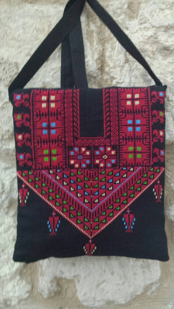 BAG WITH EMBROIDERY Etsy