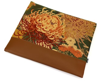 clutch, clutch city, clutch handbag, clutch purse, clutch japanese, Chrysanthemum Green