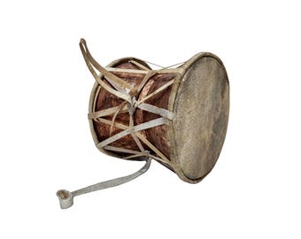 4-Inch Mahadev Damaru, Nepalesisches Volksmusikinstrument Damaru