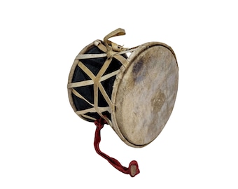 Nepali Damaru Drum, Folk Musical Instrument (4-Inch)