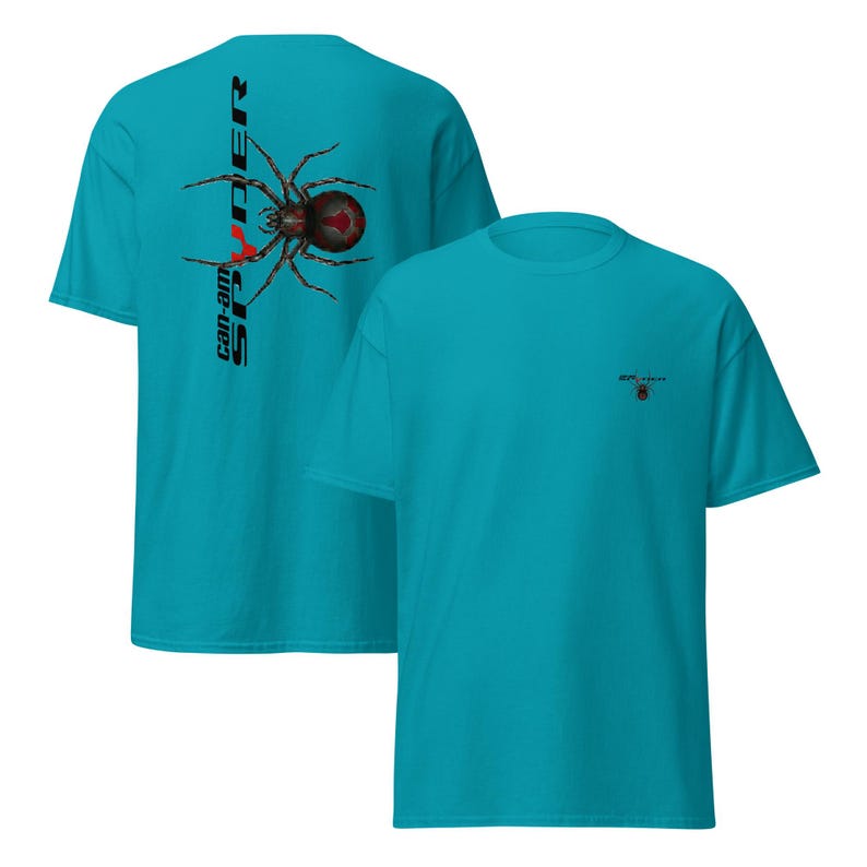 Camiseta unissex masculina para motociclistas – estilo de vida motociclista – presente original para motociclistas – moda urbana para motociclistas – ideia de presente para entusiastas de motocicletas Tropical Blue