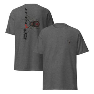 Camiseta unissex masculina para motociclistas – estilo de vida motociclista – presente original para motociclistas – moda urbana para motociclistas – ideia de presente para entusiastas de motocicletas Dark Heather