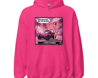 Sudadera con capucha para mujer My Ryker rosa - Can Am Ryker
