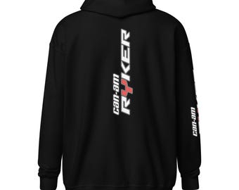 Hoodie Unisex zip Ryker Can am