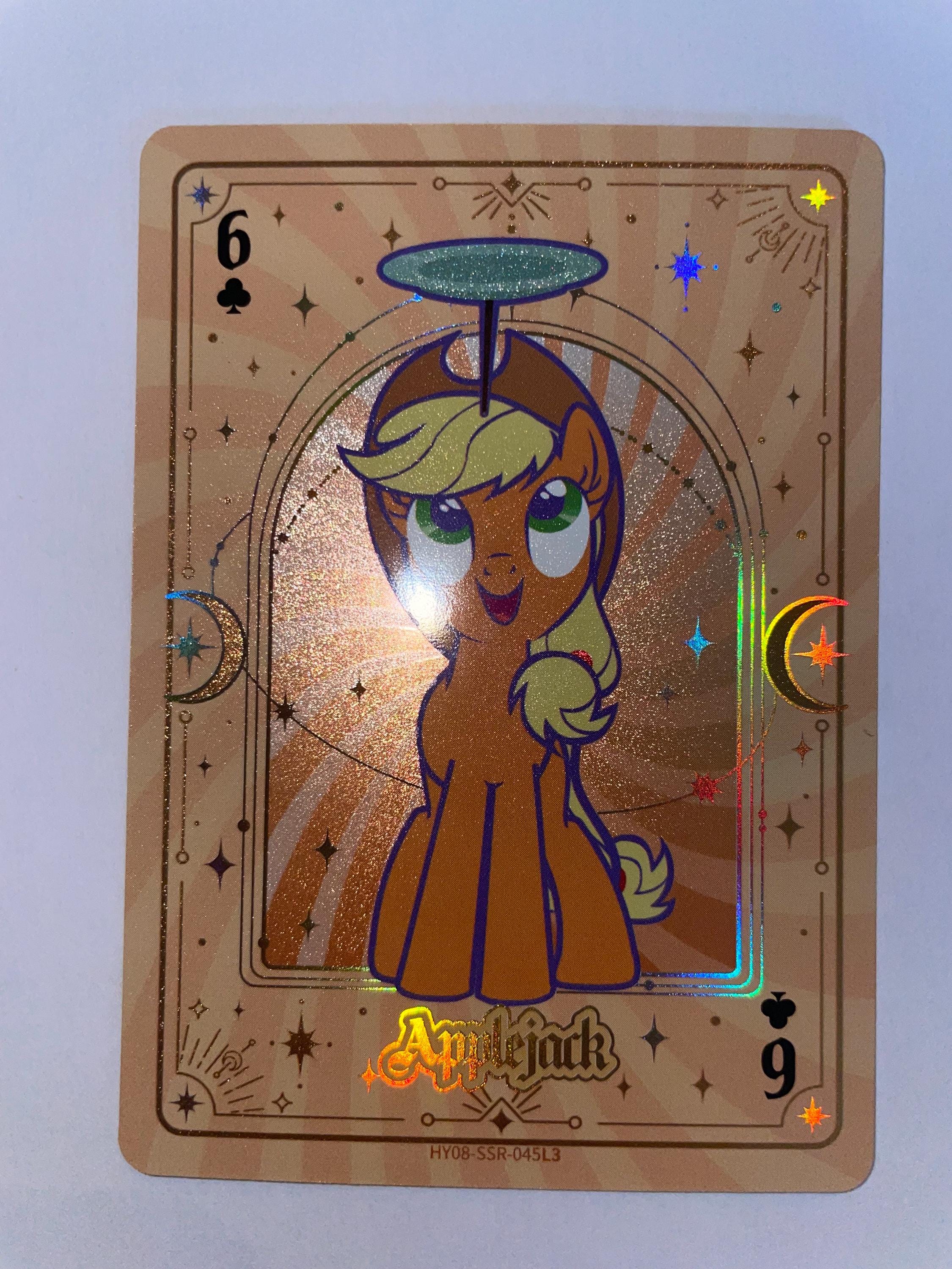 applejack mtg card KAYOU My Little Pony Moon 8 SSR Apple Jack sleeved or 120 single My Little Pony Applejack Farm