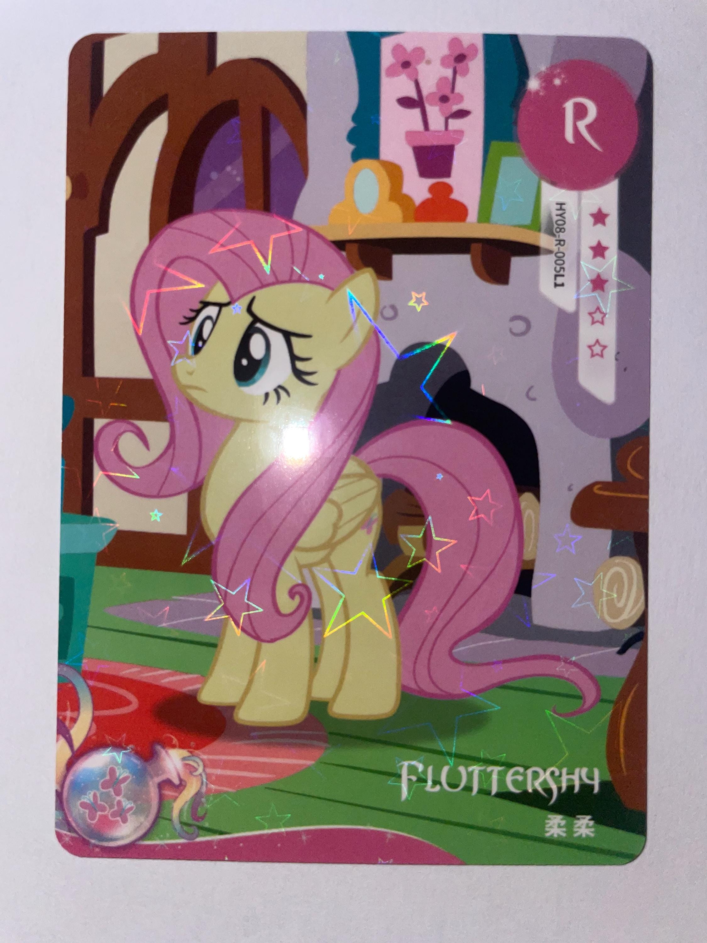 KAYOU My Little Pony Fluttershy R Card - Etsy