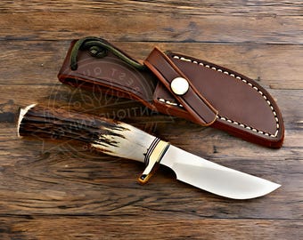 Handgefertigte Randall „Little Game“ Jagdmesser-Replika mit Scheide | Bushcraft-Messer | Jagdmesser | Sammleredition | Das perfekte Geschenk für ihn
