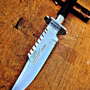 Lot of 3 Jack Crain LS1 Commando Knife Replica Built Like Orignal W/Sheath | Survival Knife | Hunting Knife | Collectible Best Gift For Him