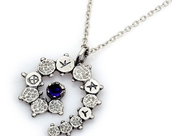 Gorgeous Silver Spirituality Amulet,gifts,art,ufo,science fiction,pendant,jewelry,talisman