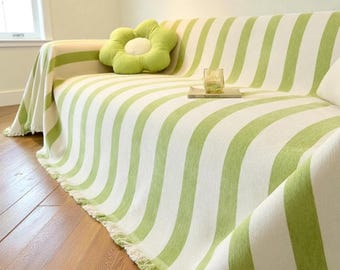 Sofa Throw Cover with Decorative Tassel – Cozy Mood-Boosting Living Room Style | Perfect for Christmas & Black Friday Deals