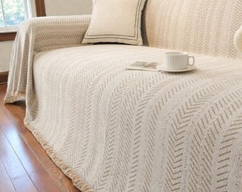 Modern Non Slip Sofa Cover – Full 3 Seat Couch Protector for Pets & Home
