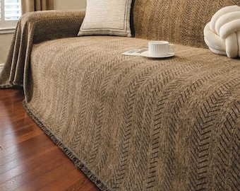 Modern Non Slip Sofa Cover – Full 3 Seat Couch Protector for Pets & Home