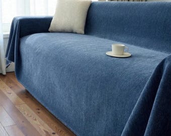 Funda de sofá suave premium: protector universal, antideslizante para todas las estaciones, lavable y elástica, ideal para mascotas y niños.