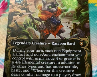 1x Foil Altered Art Bello, Bard of the Brambles I New Edh