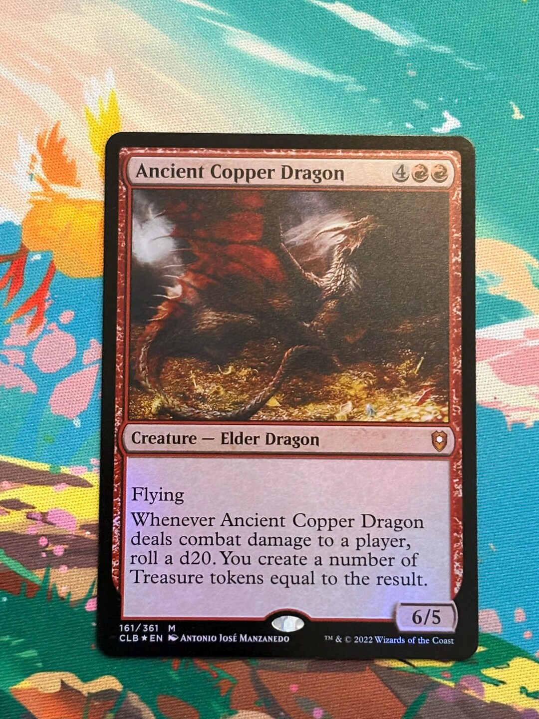 Ancient Copper Dragon (foil) | Proxy - Etsy