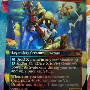 mtg vivi art card Amazon.com: One Piece Booster Pack (1 PRB-01 Booster Pack) with Holographic  Sleeves (Japanese Edition) : Toys & Games main image 1