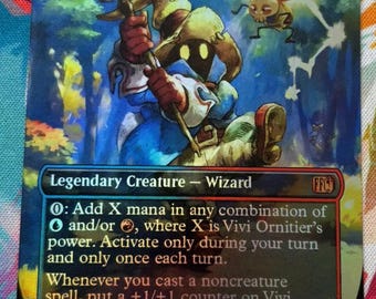 vivi ornitier mtg card kingdom MTG Commander EDH Deck Vivi Ornitier 100 Cards Custom Deck Izzet Final   Moonveil Games