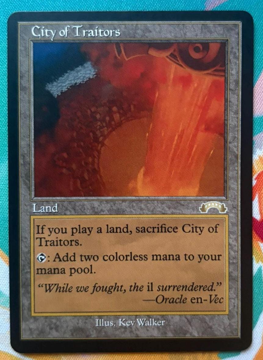 City of Traitors Mtg Proxy - Etsy