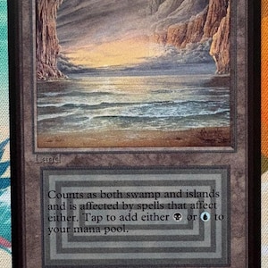 Mtg Proxy Underground Sea - Etsy