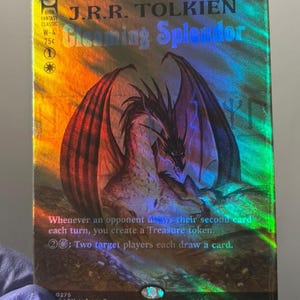 Gleaming Splendor (PROXY) Borderless Surge Foil | Speltestkort