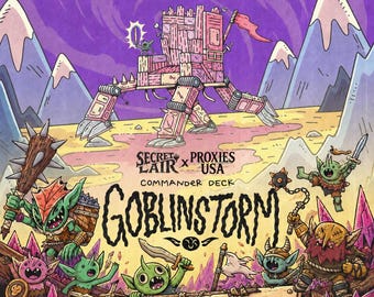 Goblin Storm Secret Lair Commander Deck | Proxy