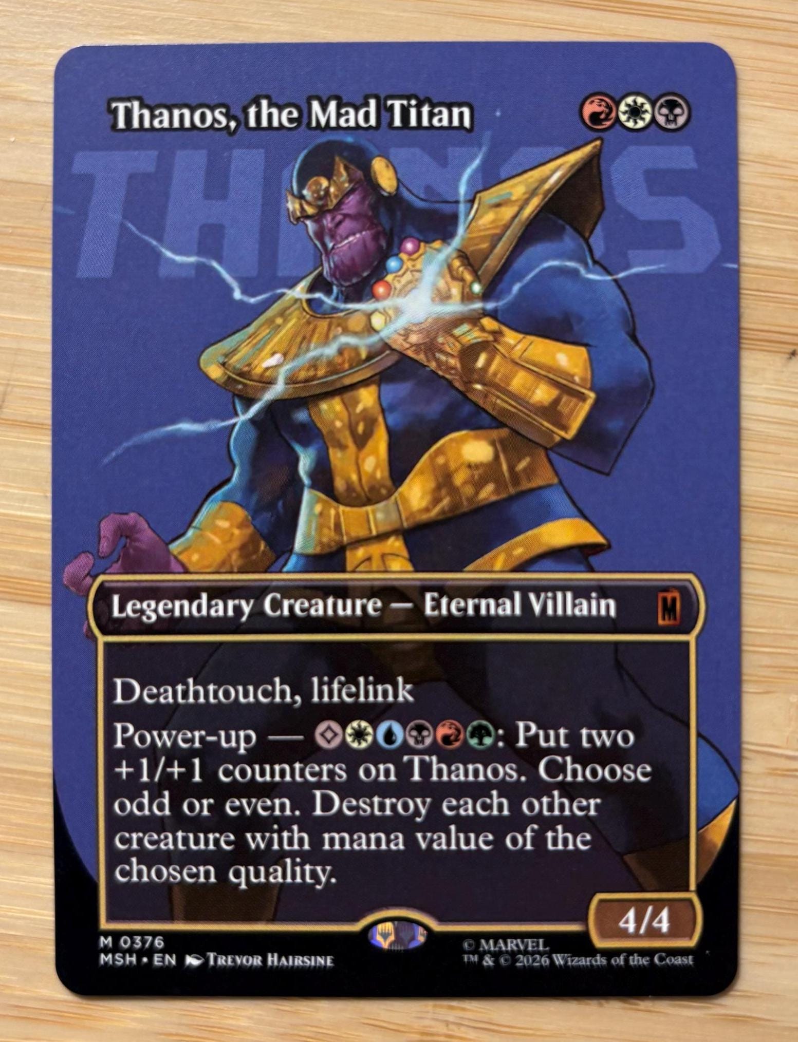 Thanos the Mad Titan Proxy - Etsy