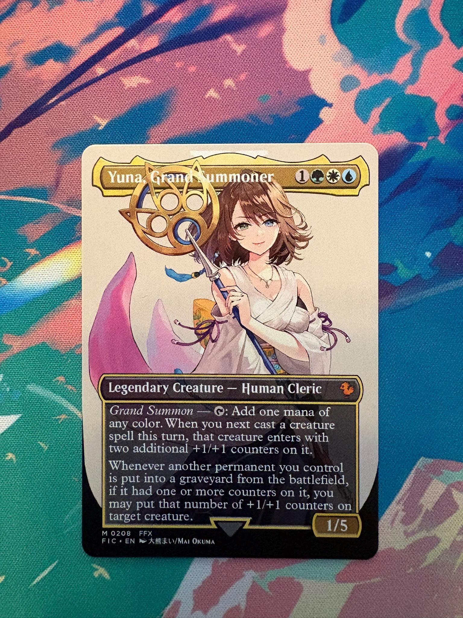 Yuna Grand Summoner Mtg - Etsy