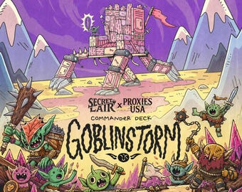 Goblin Storm Secret Lair Commander Deck | Proxy Cards (Preorder)